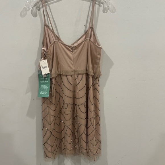 NWT Simply Liliana beaded/ embellished blouson dress ❤️ - Picture 7 of 10